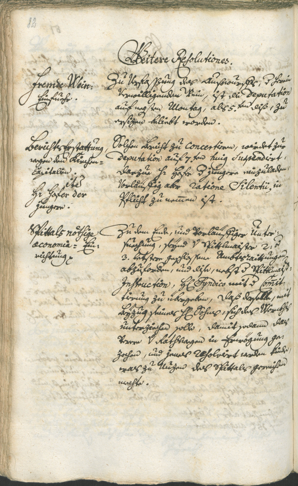 Civic Archives of Bozen-Bolzano - BOhisto Ratsprotokoll 1750/53 