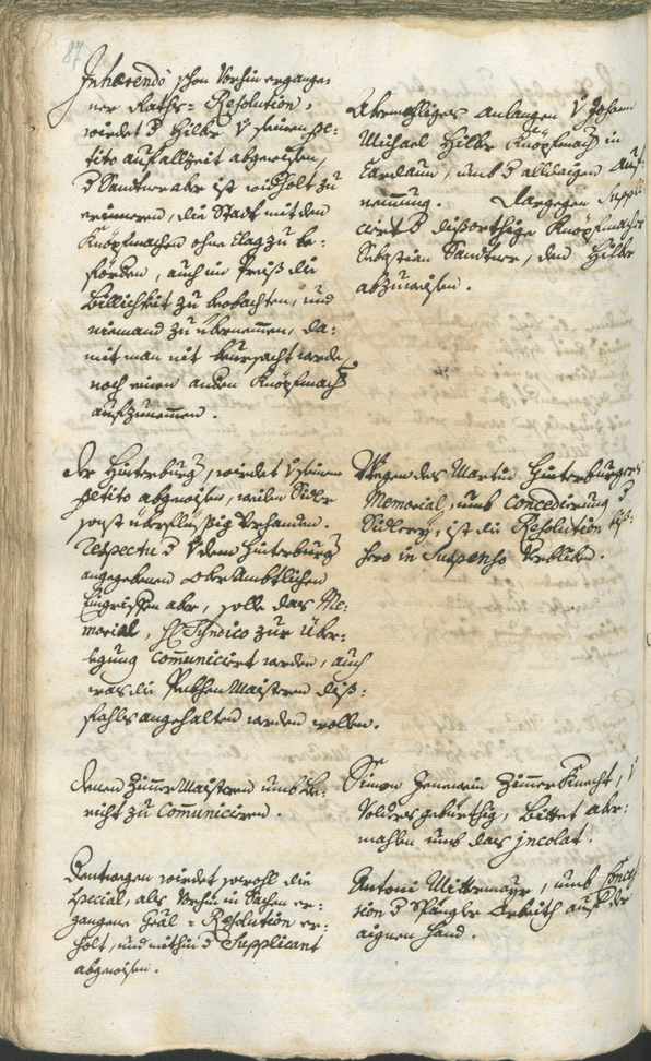 Civic Archives of Bozen-Bolzano - BOhisto Ratsprotokoll 1750/53 