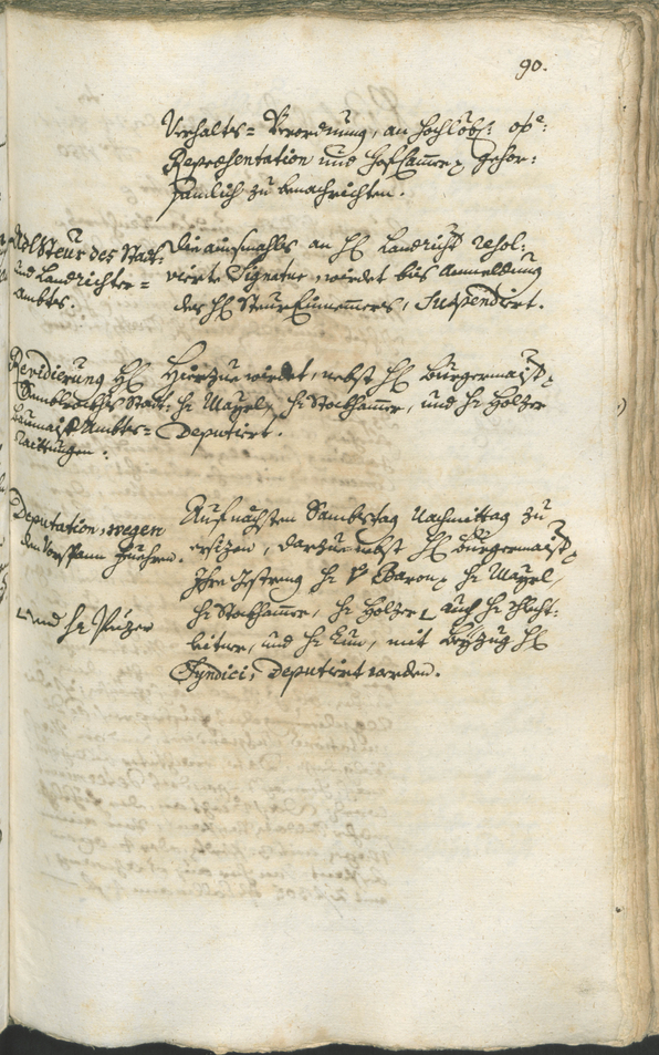 Civic Archives of Bozen-Bolzano - BOhisto Ratsprotokoll 1750/53 