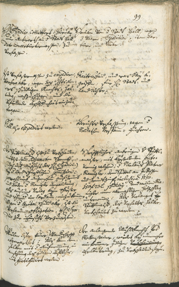 Archivio Storico della Città di Bolzano - BOhisto protocollo consiliare 1750/53 