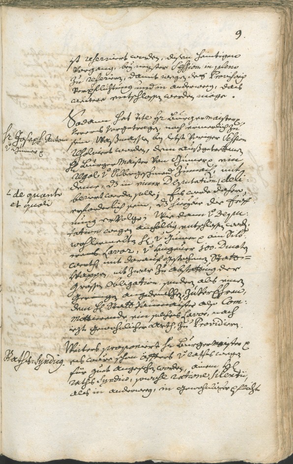 Archivio Storico della Città di Bolzano - BOhisto protocollo consiliare 1750/53 