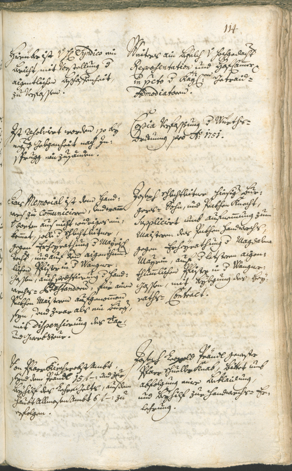 Civic Archives of Bozen-Bolzano - BOhisto Ratsprotokoll 1750/53 