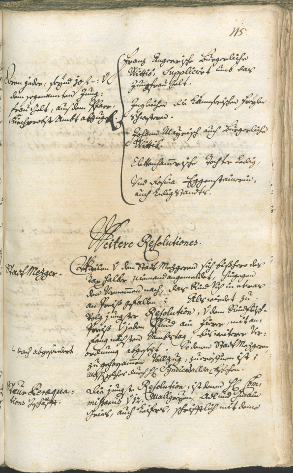 Archivio Storico della Città di Bolzano - BOhisto protocollo consiliare 1750/53 