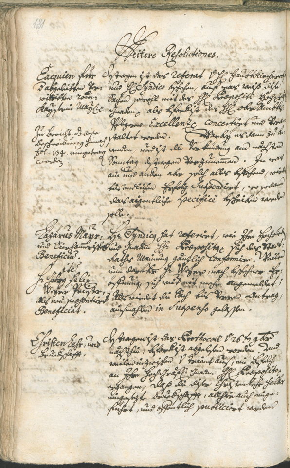 Civic Archives of Bozen-Bolzano - BOhisto Ratsprotokoll 1750/53 