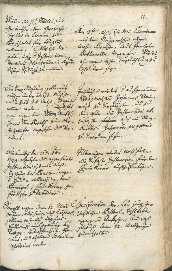 Archivio Storico della Città di Bolzano - BOhisto protocollo consiliare 1750/53 