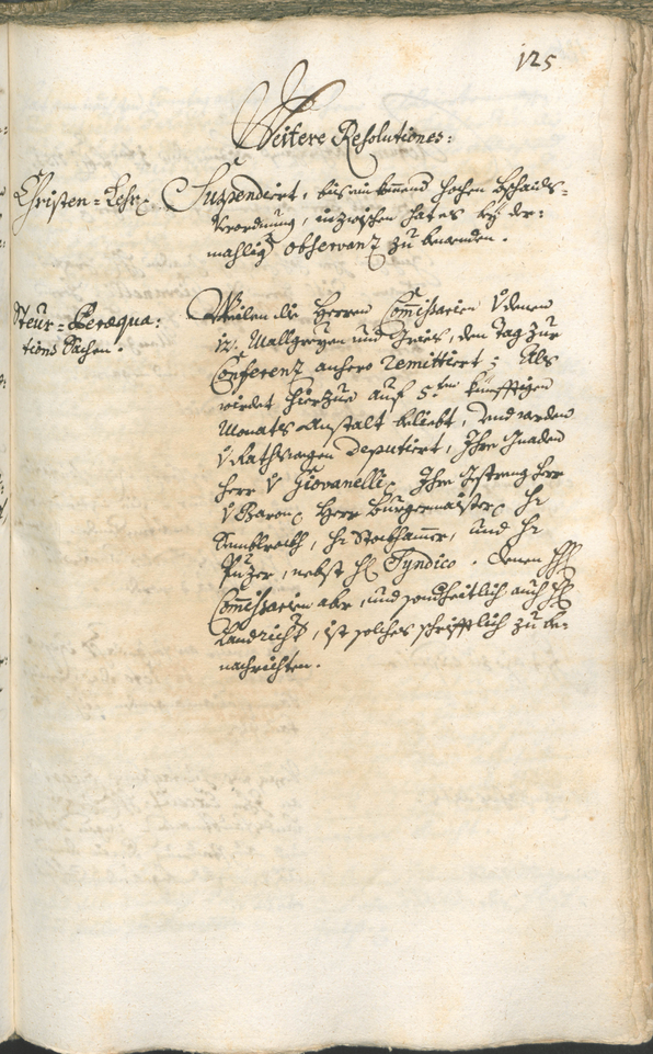 Civic Archives of Bozen-Bolzano - BOhisto Ratsprotokoll 1750/53 