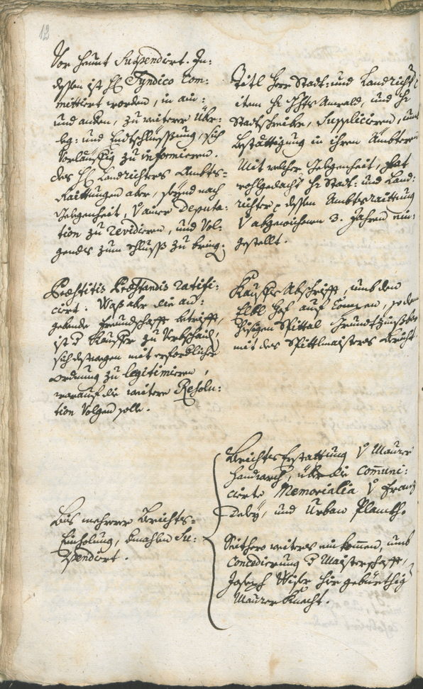 Archivio Storico della Città di Bolzano - BOhisto protocollo consiliare 1750/53 