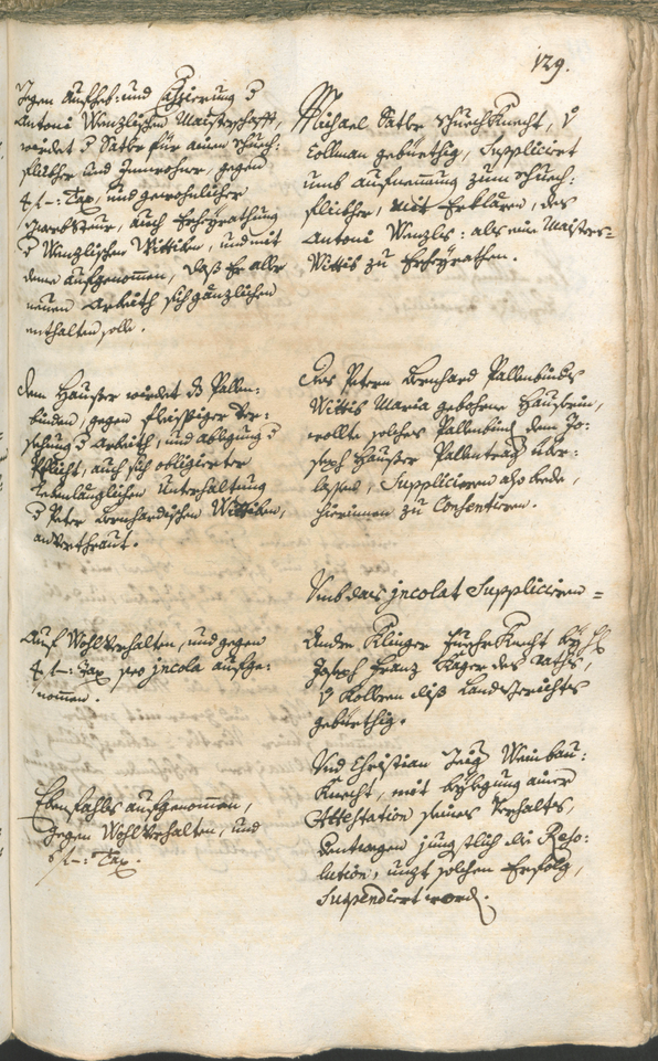 Civic Archives of Bozen-Bolzano - BOhisto Ratsprotokoll 1750/53 