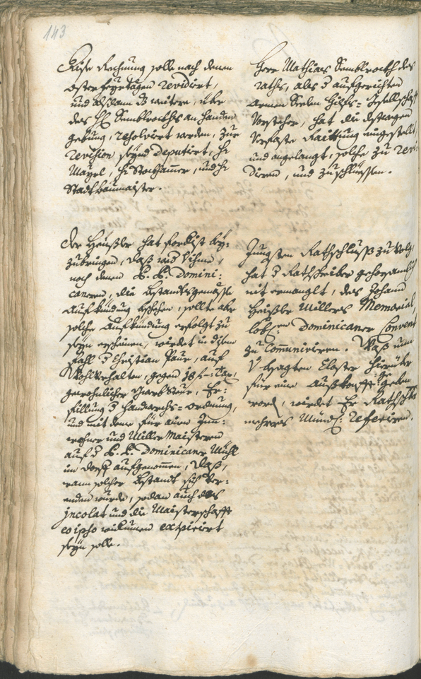 Stadtarchiv Bozen - BOhisto Ratsprotokoll 1750/53 