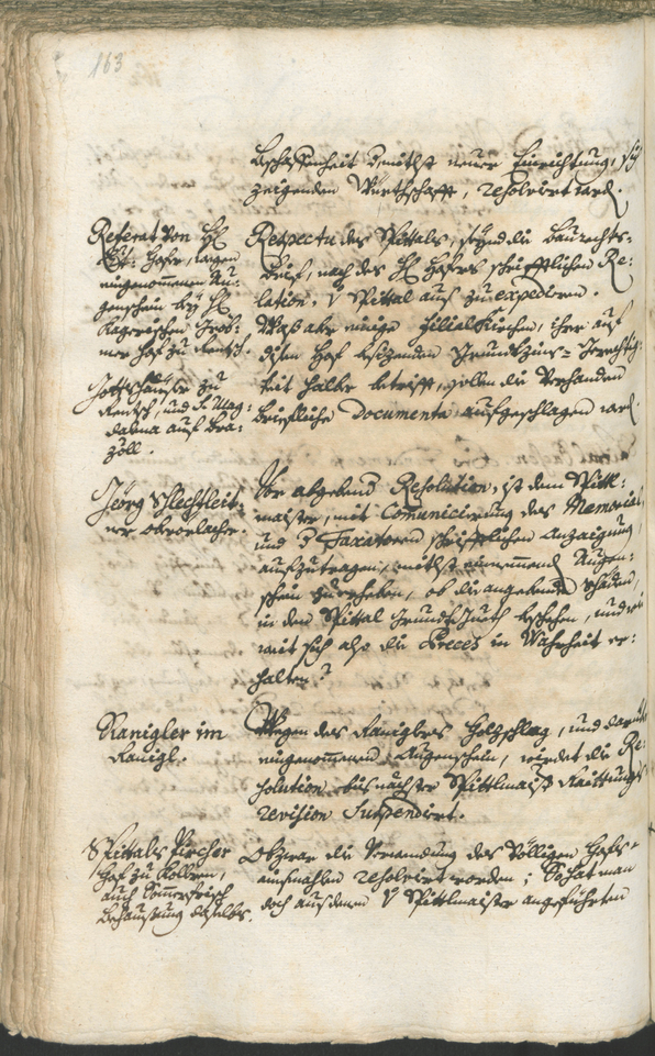 Archivio Storico della Città di Bolzano - BOhisto protocollo consiliare 1750/53 