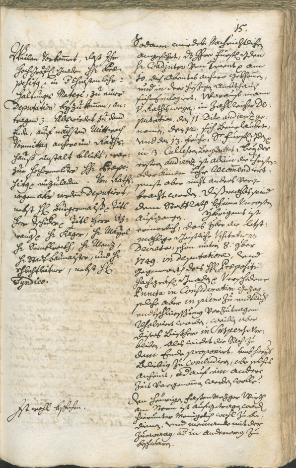 Civic Archives of Bozen-Bolzano - BOhisto Ratsprotokoll 1750/53 