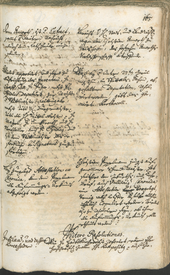 Civic Archives of Bozen-Bolzano - BOhisto Ratsprotokoll 1750/53 