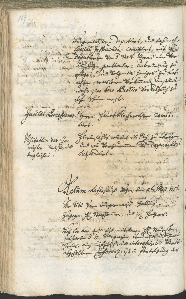 Archivio Storico della Città di Bolzano - BOhisto protocollo consiliare 1750/53 