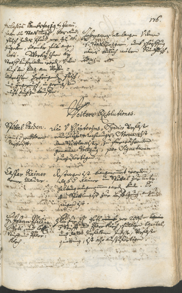 Archivio Storico della Città di Bolzano - BOhisto protocollo consiliare 1750/53 