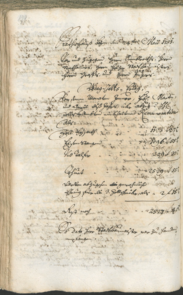 Civic Archives of Bozen-Bolzano - BOhisto Ratsprotokoll 1750/53 