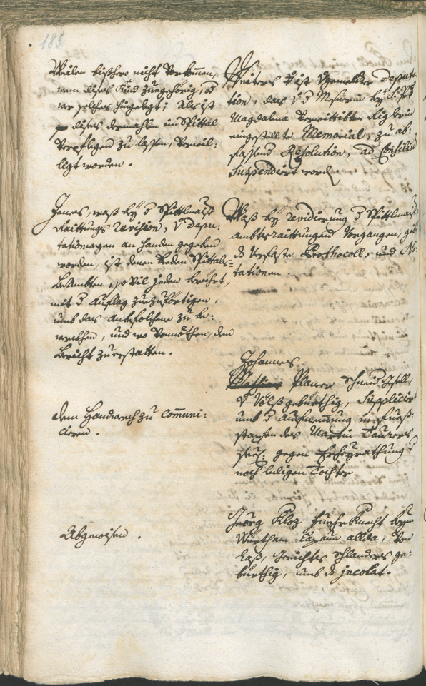 Civic Archives of Bozen-Bolzano - BOhisto Ratsprotokoll 1750/53 