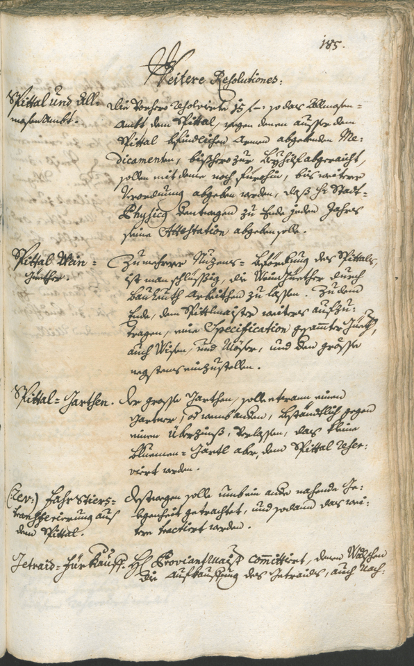 Civic Archives of Bozen-Bolzano - BOhisto Ratsprotokoll 1750/53 