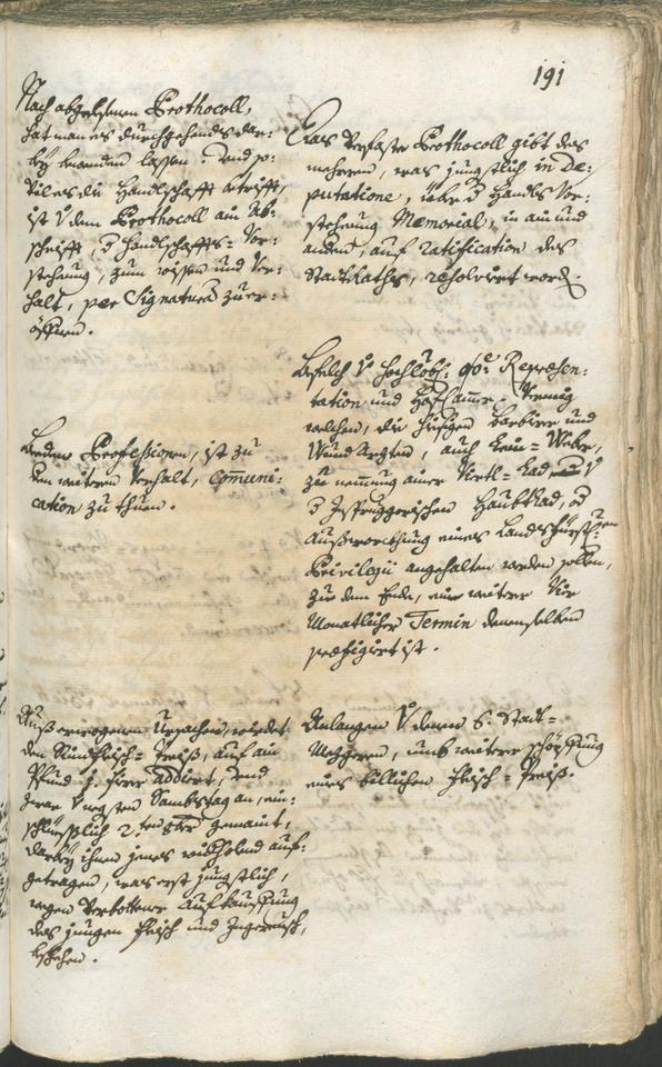 Civic Archives of Bozen-Bolzano - BOhisto Ratsprotokoll 1750/53 