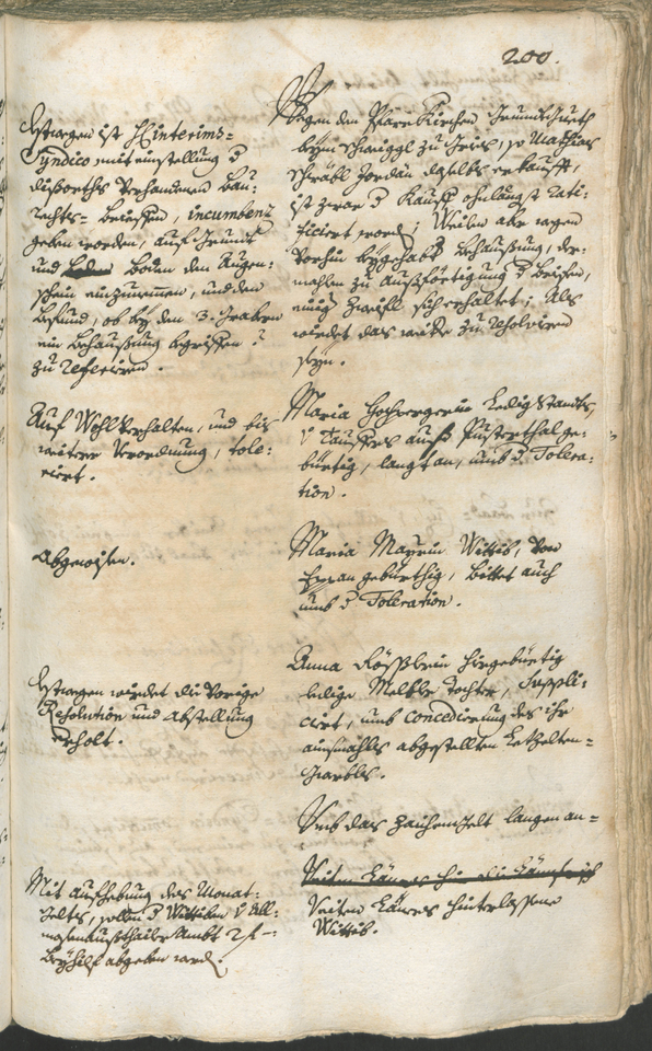 Civic Archives of Bozen-Bolzano - BOhisto Ratsprotokoll 1750/53 