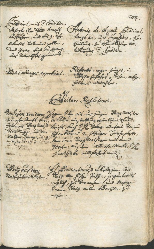 Civic Archives of Bozen-Bolzano - BOhisto Ratsprotokoll 1750/53 