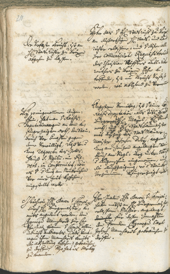 Civic Archives of Bozen-Bolzano - BOhisto Ratsprotokoll 1750/53 