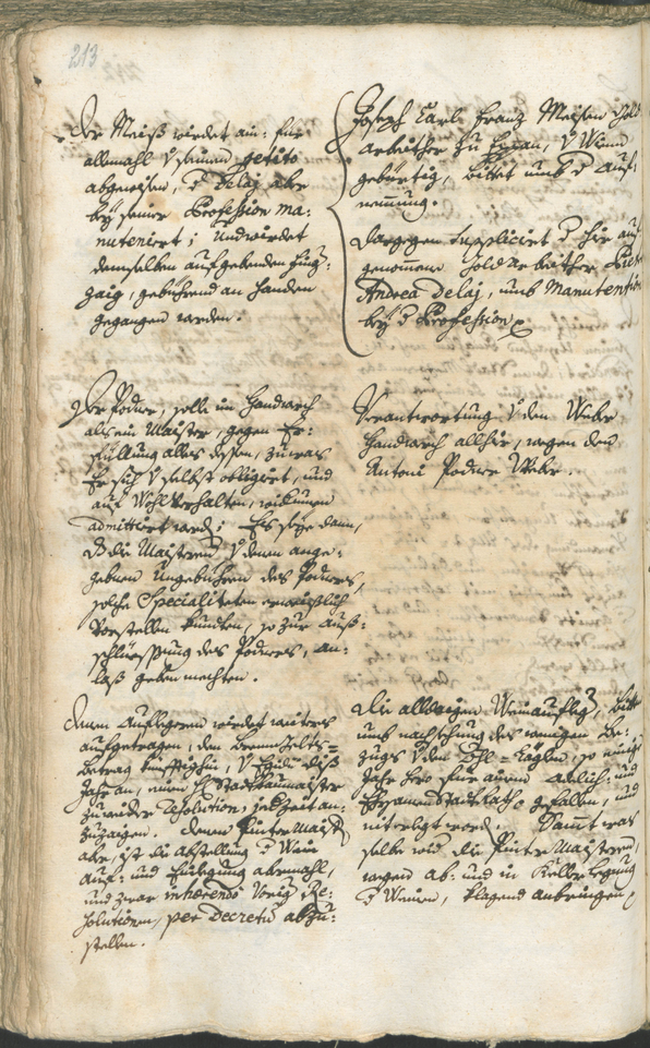 Archivio Storico della Città di Bolzano - BOhisto protocollo consiliare 1750/53 