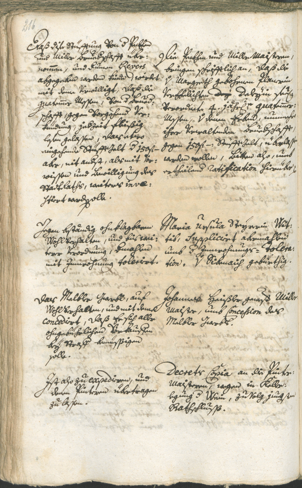 Civic Archives of Bozen-Bolzano - BOhisto Ratsprotokoll 1750/53 