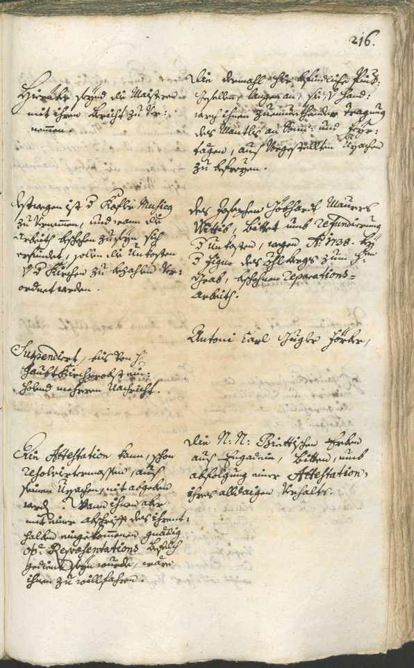 Civic Archives of Bozen-Bolzano - BOhisto Ratsprotokoll 1750/53 