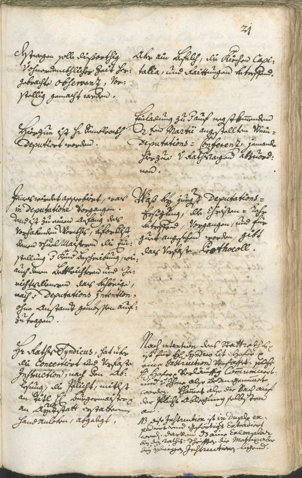 Archivio Storico della Città di Bolzano - BOhisto protocollo consiliare 1750/53 