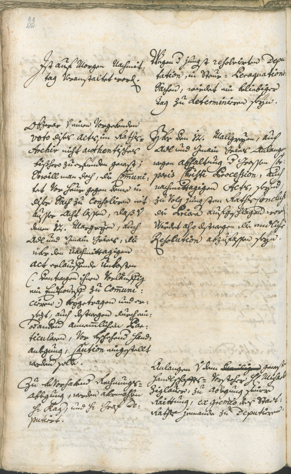 Civic Archives of Bozen-Bolzano - BOhisto Ratsprotokoll 1750/53 