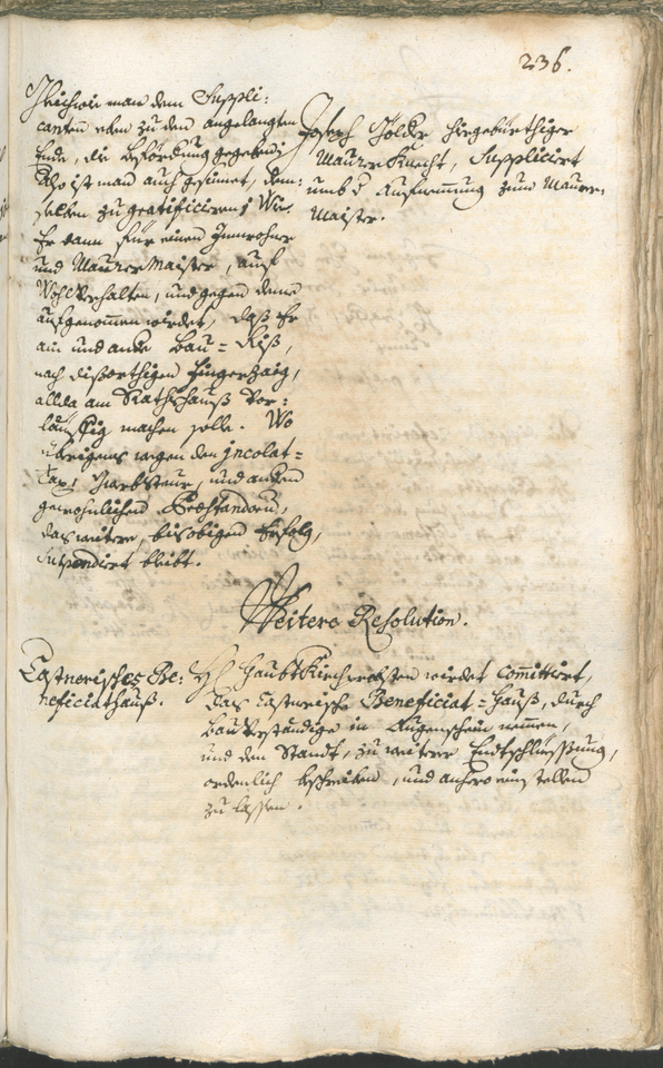 Stadtarchiv Bozen - BOhisto Ratsprotokoll 1750/53 