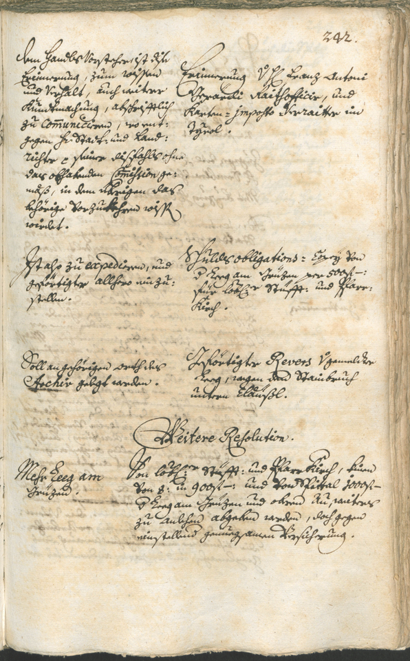 Stadtarchiv Bozen - BOhisto Ratsprotokoll 1750/53 