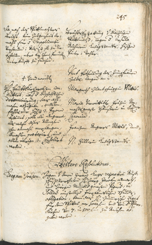 Stadtarchiv Bozen - BOhisto Ratsprotokoll 1750/53 