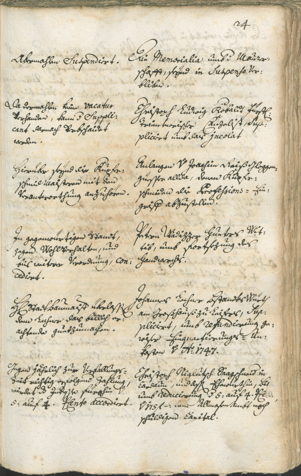 Archivio Storico della Città di Bolzano - BOhisto protocollo consiliare 1750/53 