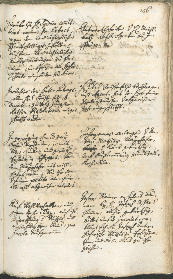 Stadtarchiv Bozen - BOhisto Ratsprotokoll 1750/53 