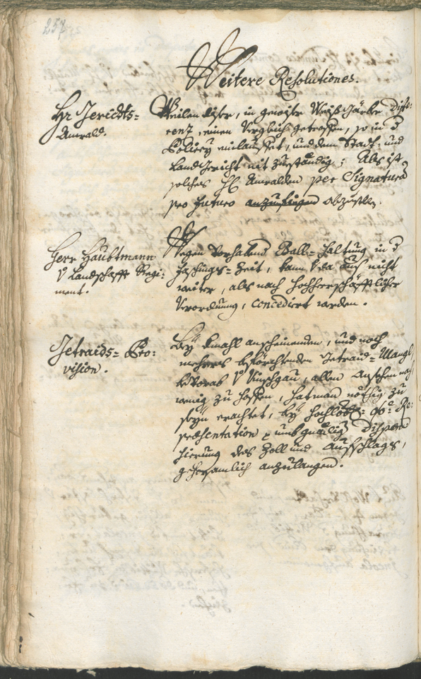 Archivio Storico della Città di Bolzano - BOhisto protocollo consiliare 1750/53 