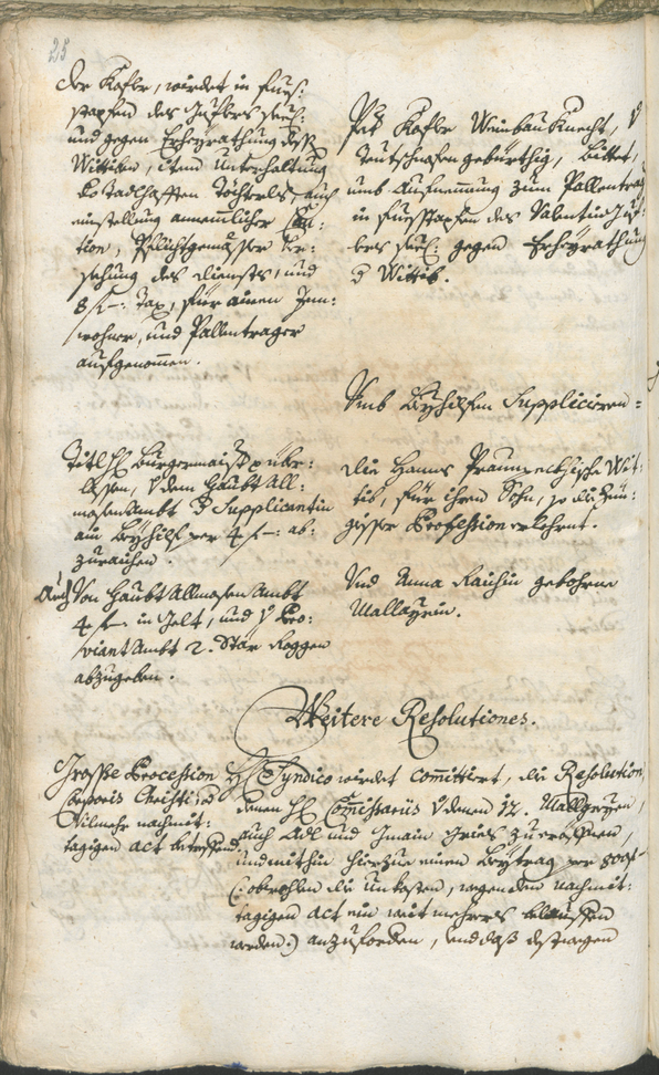 Civic Archives of Bozen-Bolzano - BOhisto Ratsprotokoll 1750/53 