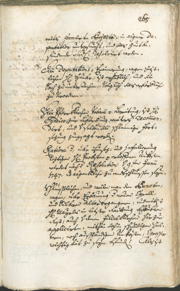 Civic Archives of Bozen-Bolzano - BOhisto Ratsprotokoll 1750/53 