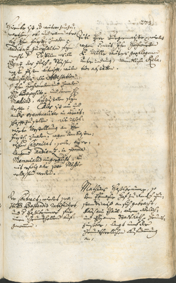 Archivio Storico della Città di Bolzano - BOhisto protocollo consiliare 1750/53 