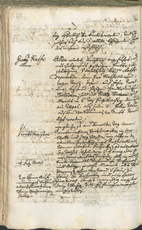 Archivio Storico della Città di Bolzano - BOhisto protocollo consiliare 1750/53 