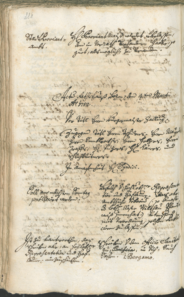 Civic Archives of Bozen-Bolzano - BOhisto Ratsprotokoll 1750/53 