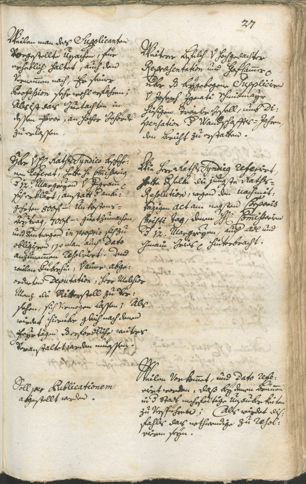 Civic Archives of Bozen-Bolzano - BOhisto Ratsprotokoll 1750/53 