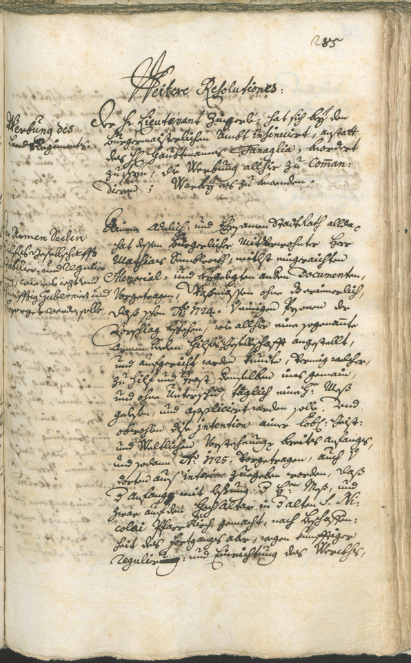 Civic Archives of Bozen-Bolzano - BOhisto Ratsprotokoll 1750/53 