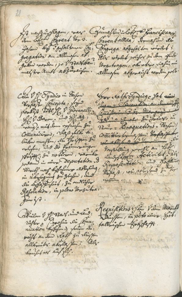 Stadtarchiv Bozen - BOhisto Ratsprotokoll 1750/53 