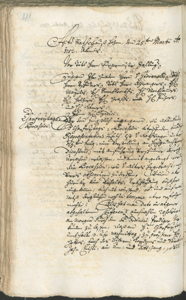 Civic Archives of Bozen-Bolzano - BOhisto Ratsprotokoll 1750/53 