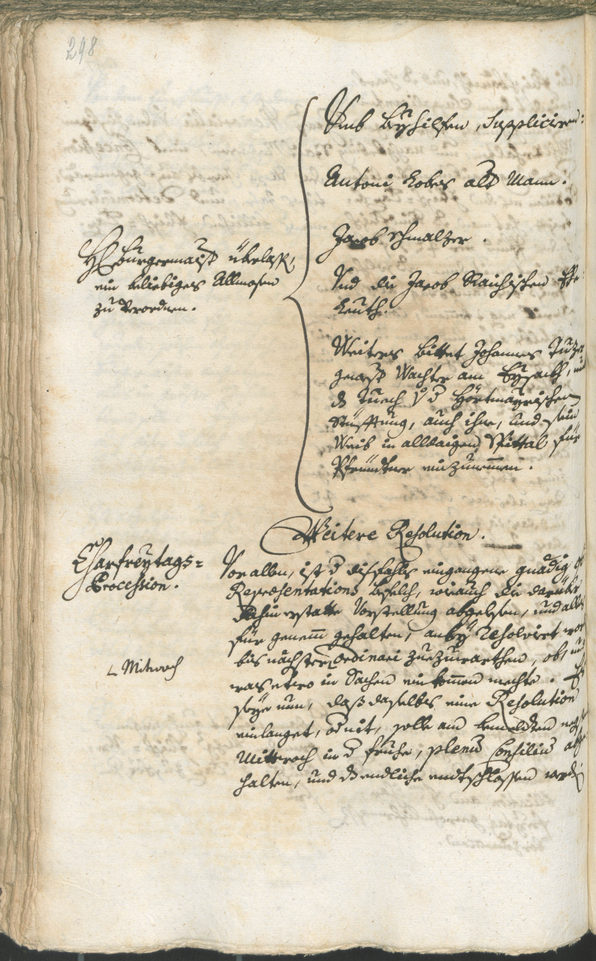 Archivio Storico della Città di Bolzano - BOhisto protocollo consiliare 1750/53 