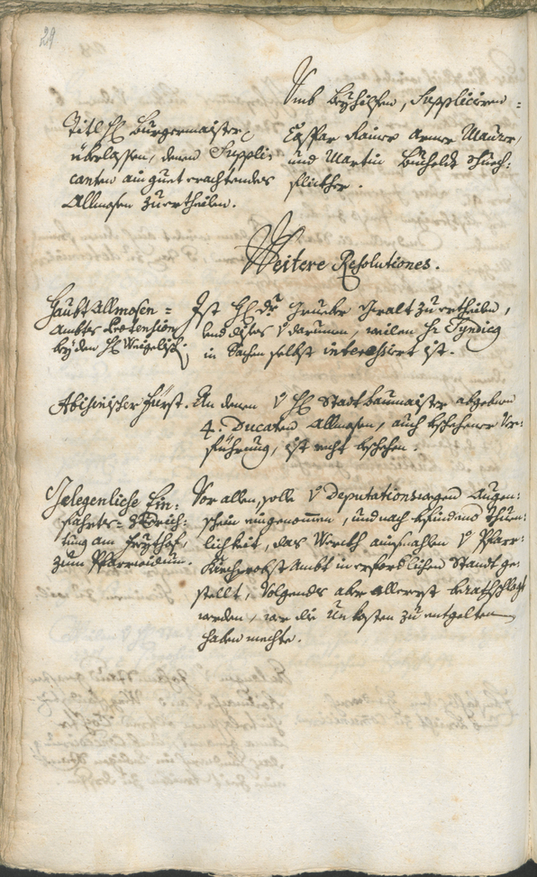 Civic Archives of Bozen-Bolzano - BOhisto Ratsprotokoll 1750/53 