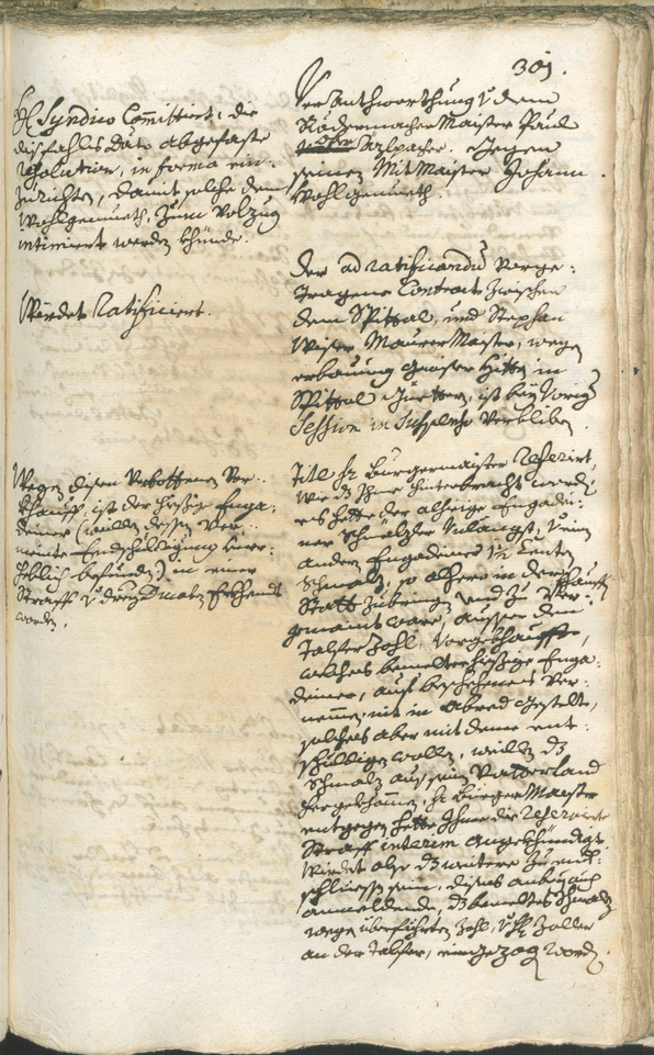 Archivio Storico della Città di Bolzano - BOhisto protocollo consiliare 1750/53 