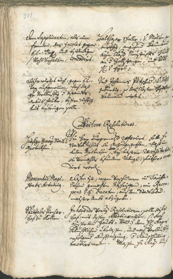 Civic Archives of Bozen-Bolzano - BOhisto Ratsprotokoll 1750/53 