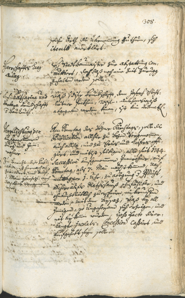 Civic Archives of Bozen-Bolzano - BOhisto Ratsprotokoll 1750/53 